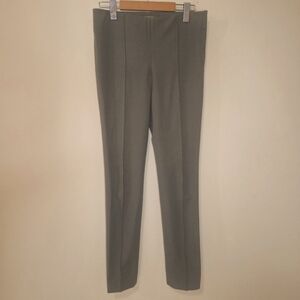 COS slim side zip olive/army green legging trousers SZ 6